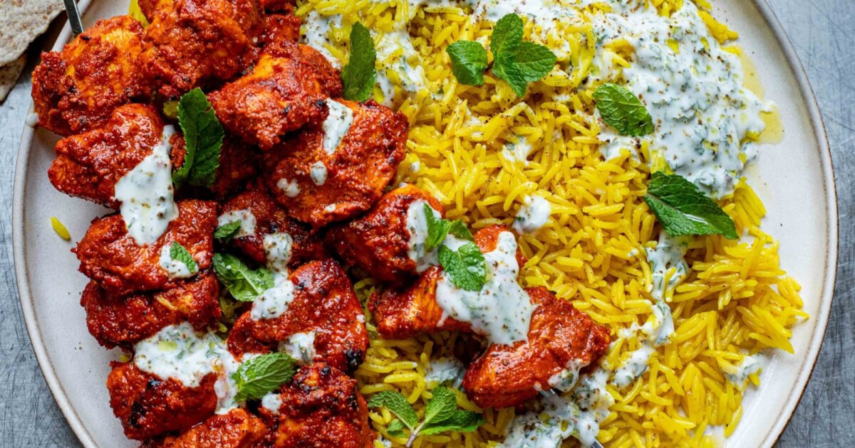 Chicken Tikka With Pilau Rice